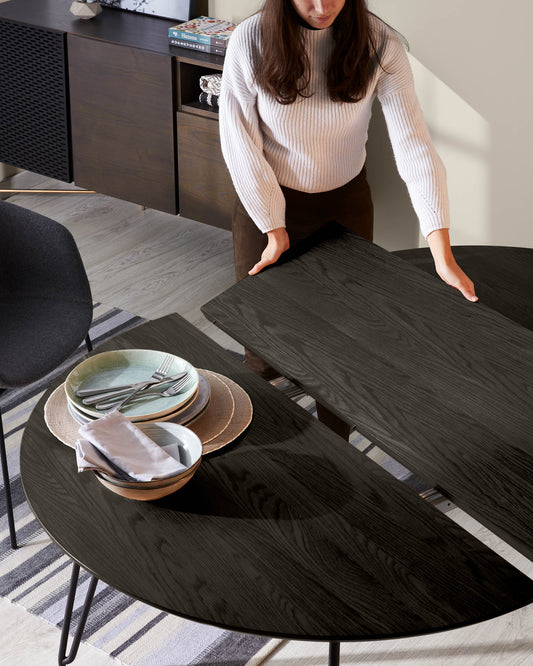 Produžni sto Milian Ø 120 (200) cm