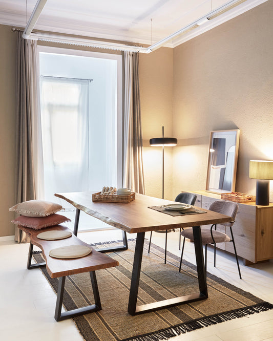 Brunilda crno-braon tepih 160 x 230 cm