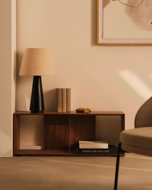 Litto veliki modul polica od orahovog furnira, 101 x 38 cm