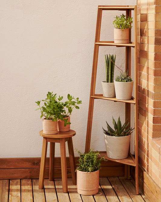 Victora spoljni regal od punog bagremovog drveta, 42 x150 cm FSC 100%