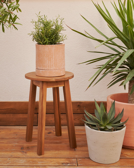 Amel spoljni oslonac za noge napravljen od punog bagremovog drveta FSC 100%