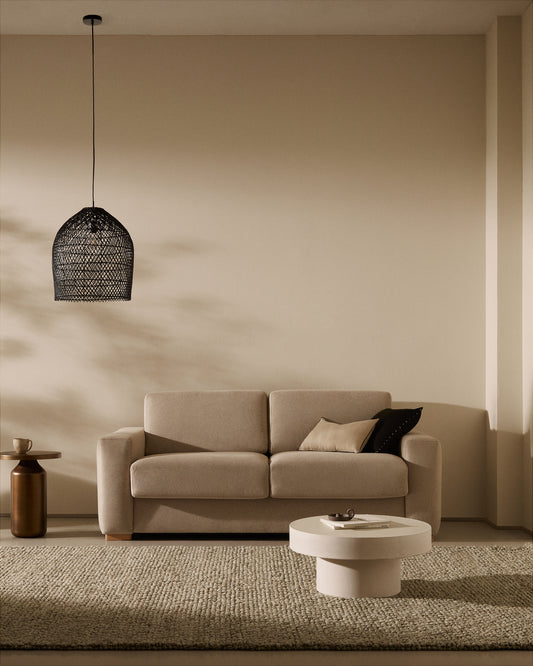 Lubrin rug in grey wool, 200 x 300 cm