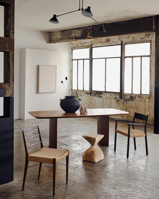 Litto sto od orahovog furnira, 200 x 100 cm