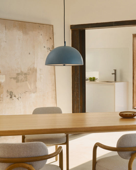 Catlar metalna plafonska lampa u plavoj boji Ø 40 cm