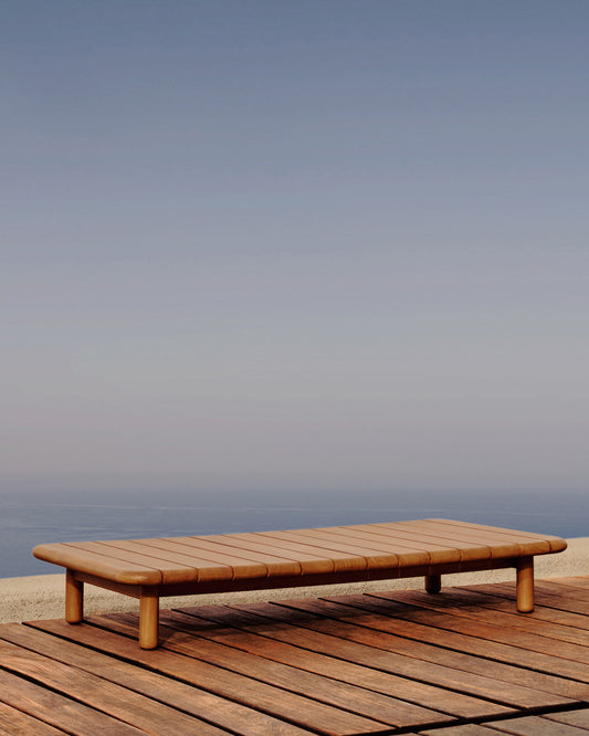 turqueta sto za kafu od punog tikovinog drveta, 140 x 70 cm, FSC 100%