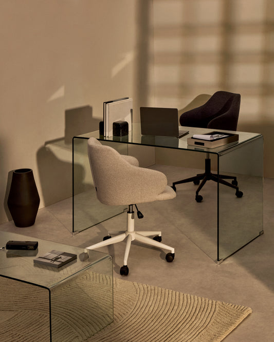 Stol od Burano stakla 125 x 70 cm