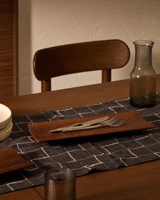 Rommu mala daska za posluživanje od bagremovog drveta FSC 100%