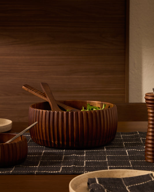 Rommu velika činija od bagremovog drveta FSC 100%