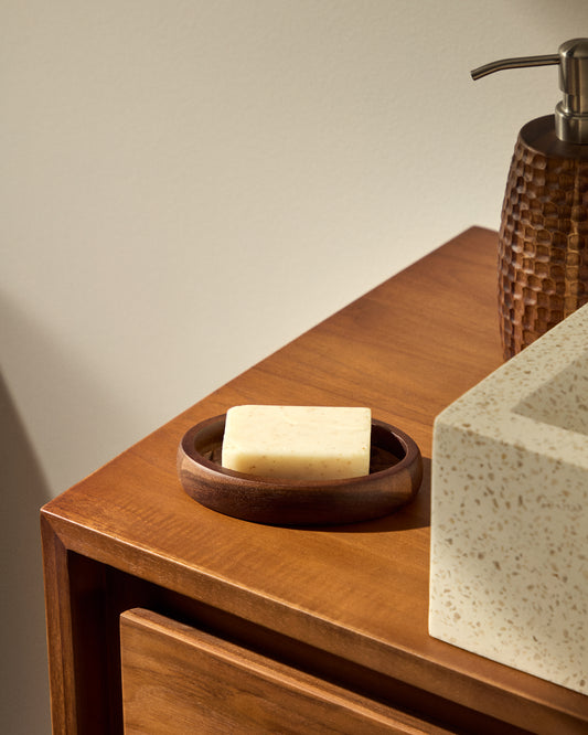 Fraz posuda za sapun od bagremovog drveta FSC 100%