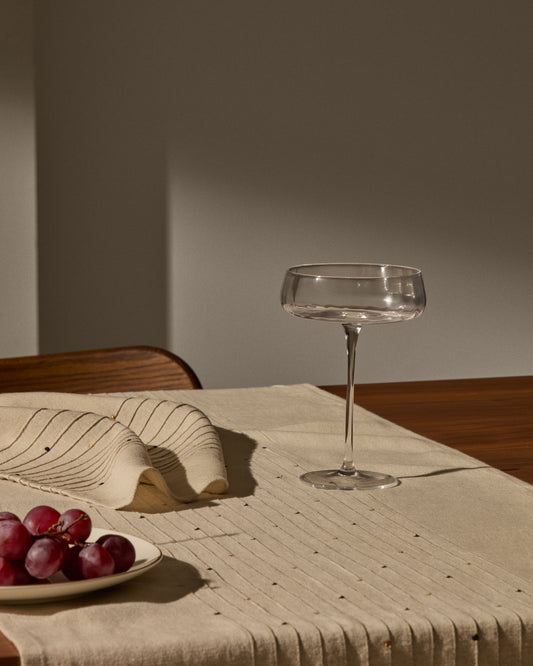 Mimba flauta za šampanjac u providnom staklu, 25 cl