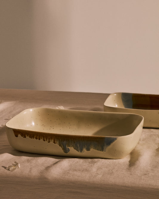 Mala raznobojna keramička posuda za rernu Miglo