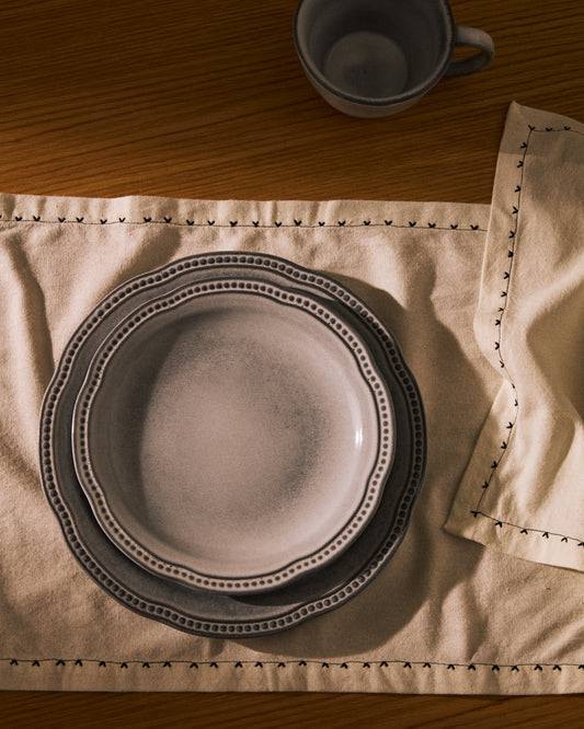 Plava keramička Dovec ravna ploča