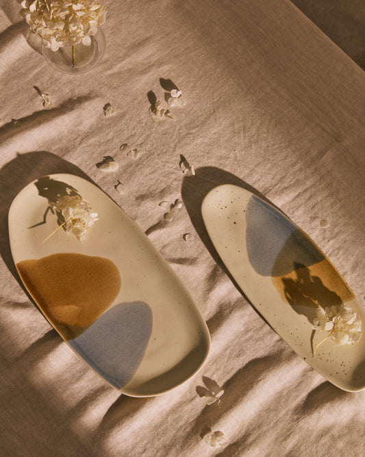 Raznobojna keramička Miglo posuda