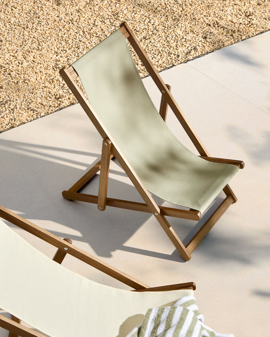 Adredna dečija zelena mreža za sklapanje na otvorenom od FSC 100% punog bagremovog drveta