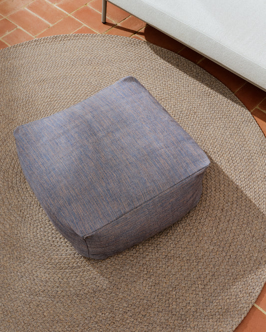Pouf Vedell 100% PEt tamno plavi 60 x 60 x 30 cm