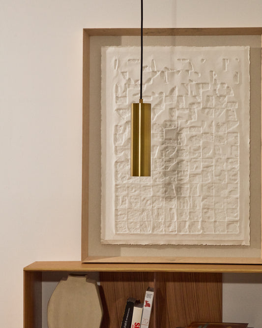 Aluminijumska plafonska lampa Andia sa zlatnom završnom obradom