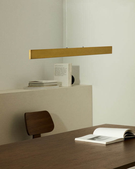 Boadella aluminijumska plafonska lampa sa zlatnom završnom obradom