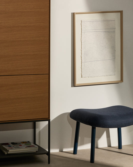 Durkan bela slika na recikliranom papiru 50 x 70cm