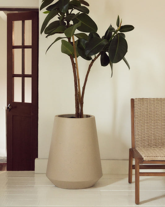 Calun bež sadilica za cement Ø 50cm