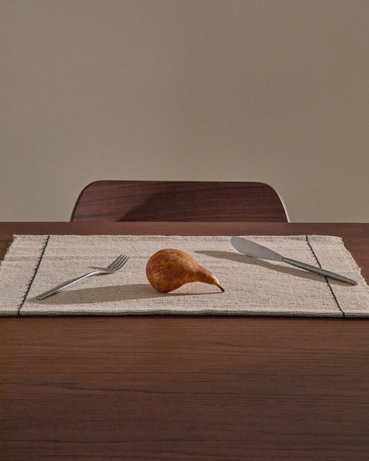 Lunel set od 2 podmetača od jute 50 x 35 cm