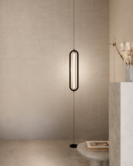 Bow crna aluminijumska plafonska lampa, Ø 16 cm