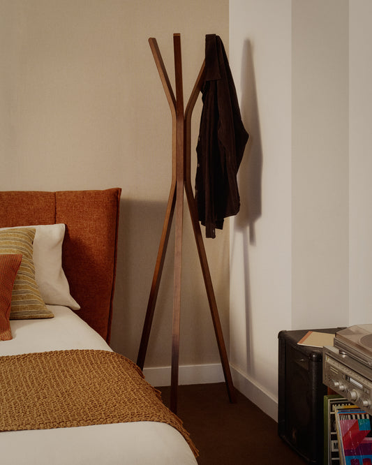 Chelsey stalak za mantile od punog gumenog drveta, 170 cm