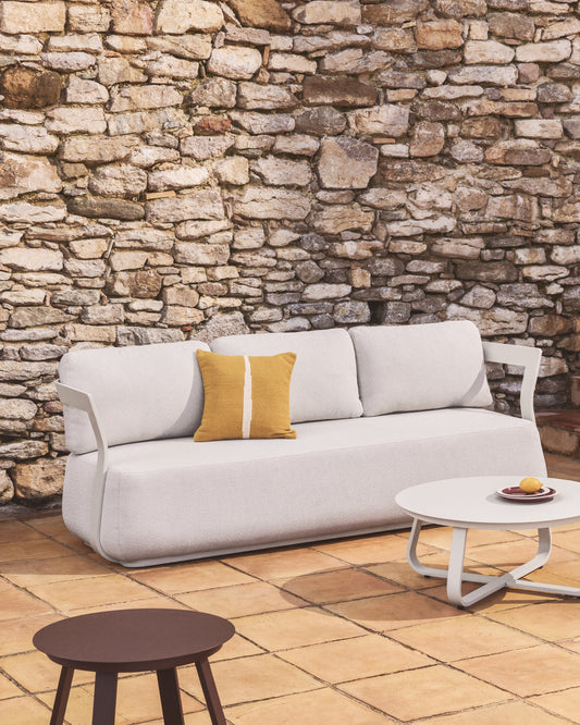 Tamaris sofa za 3 osobe od ekri aluminijuma, 217 cm