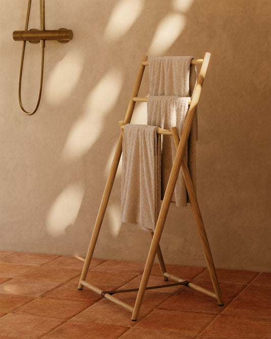 Roxana stalak za peškire od čvrste tikovine, 50 x 95 cm