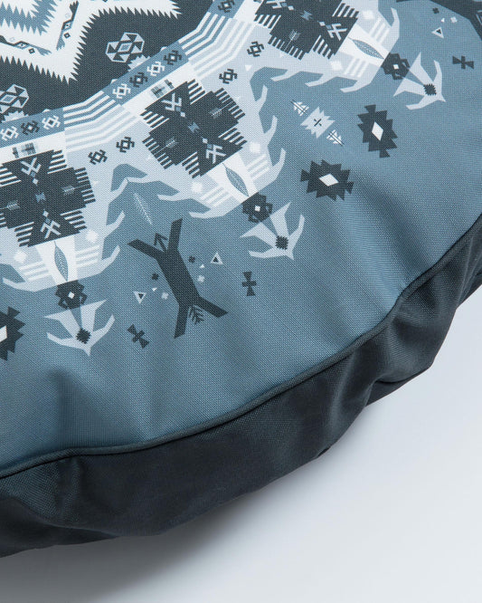 Sivi Ashleen puf Ø 60 cm