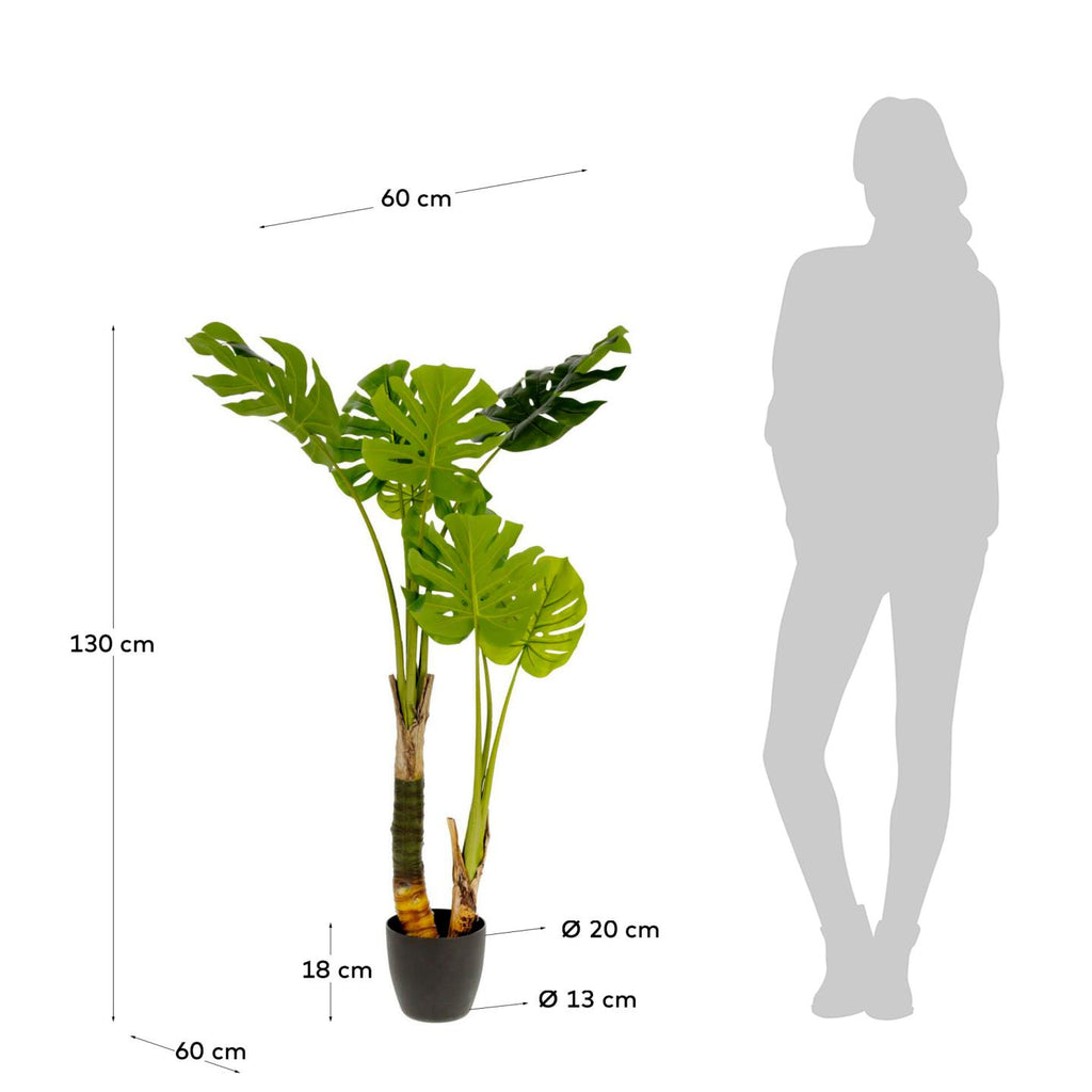 Monstera veštačka biljka 130 cm
