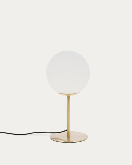 Mahala stona lampa od čelika i mat stakla