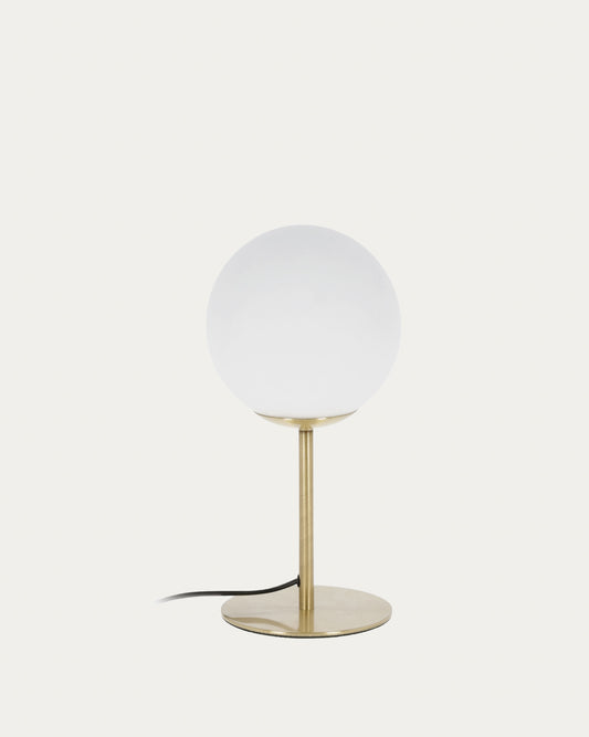 Mahala stona lampa od čelika i mat stakla