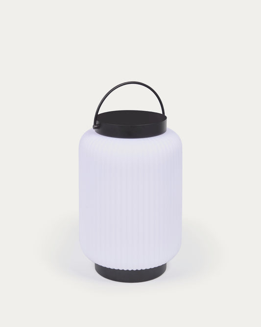 Verona stona lampa od polietilena i metala sa crnom završnom obradom