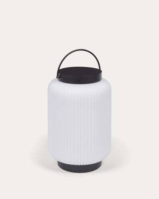 Verona stona lampa od polietilena i metala sa crnom završnom obradom