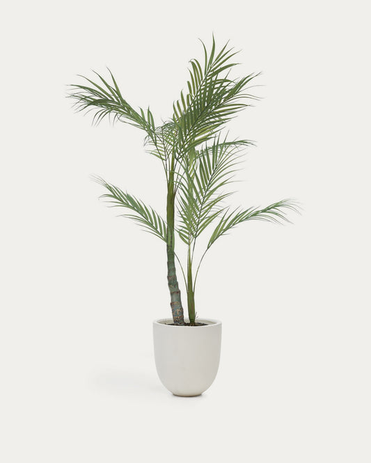 Veštačka palma u crnoj saksiji, 70 cm