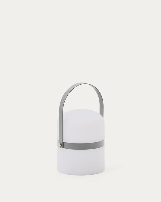 Ridley siva mini stona lampa