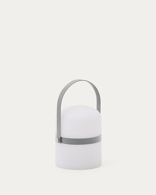 Ridley siva mini stona lampa