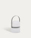 Ridley grey mini table lamp