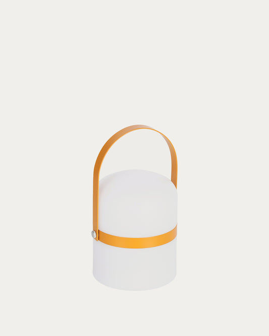 Ridley senf žuta mini stona lampa