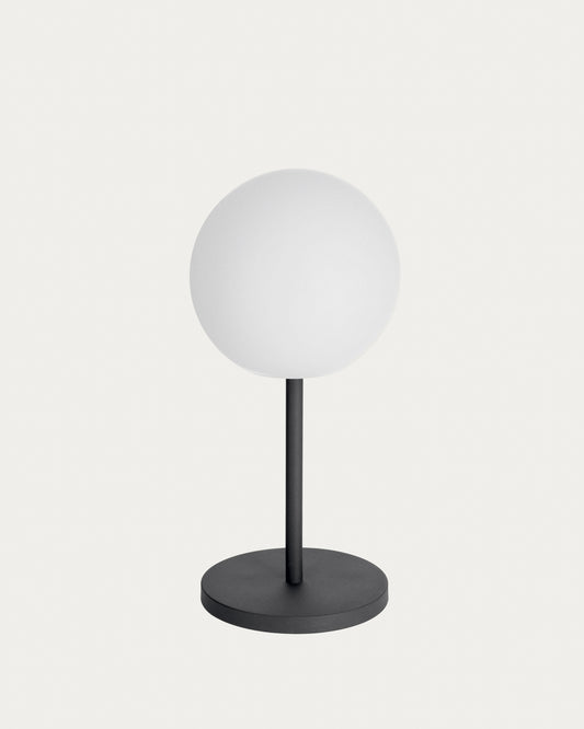 Spoljna Dinesh stona lampa od crnog čelika