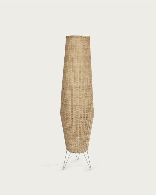 Kamaria velika stona lampa od ratana sa prirodnom završnom obradom