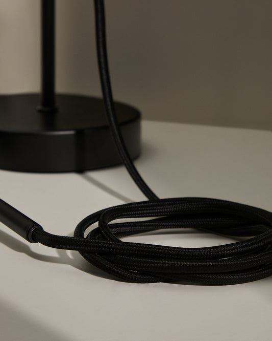 Montaža za Fulvia metalnu plafonsku lampu sa crnom završnom obradom 150 cm