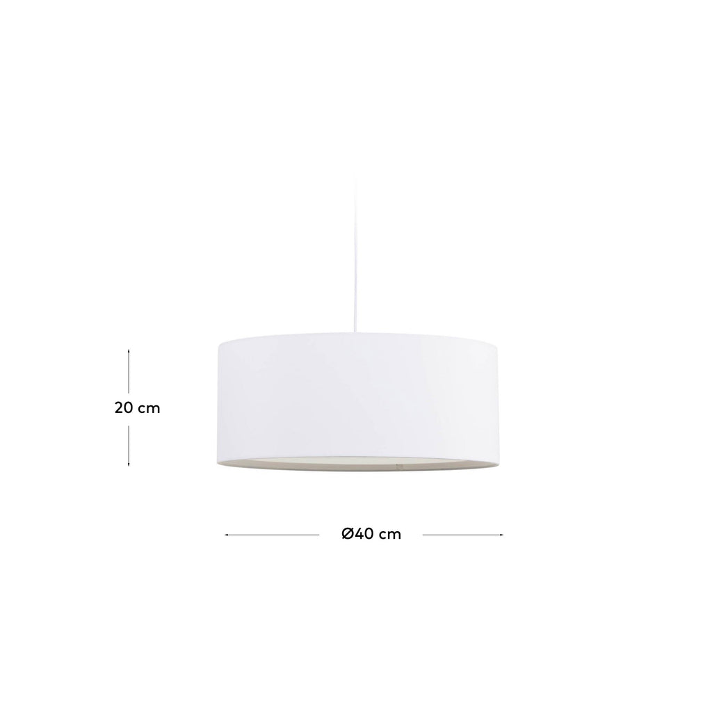 Bela Santana plafonska lampa sa belim difuzorom Ø 40 cm
