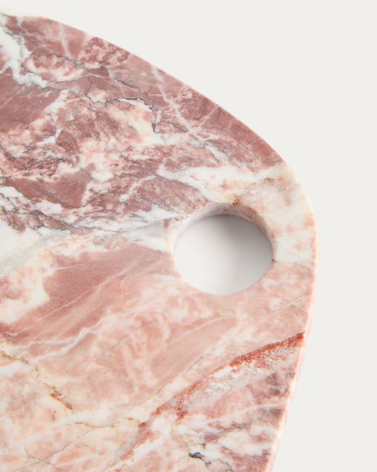 Daska za serviranje Meran od burgundskog mermera 29 x 23 cm.