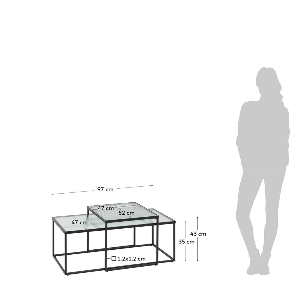 Akemi set od 2 stolića