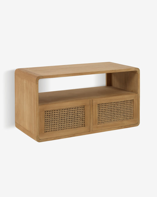 Sabiela kupatilski ormarić od punog tikovina 86 x 45 cm