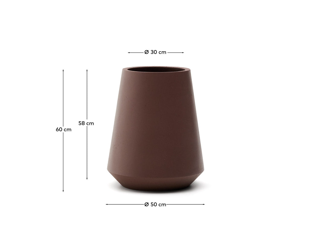 Calun maroon cementna sadnica Ø 50cm