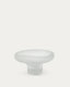 Ondaro frosted glass centrepiece 15cm