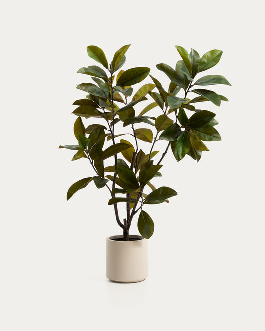 Veštačka magnolija sa belom saksijom, 160cm