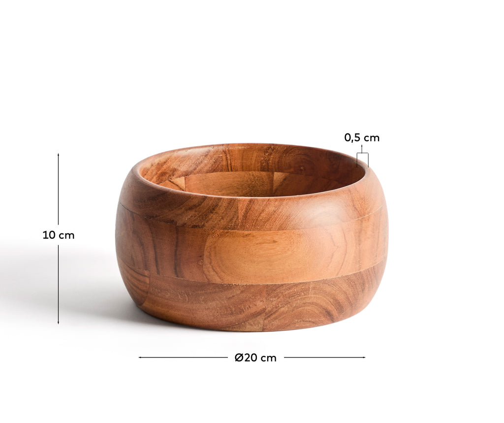 Mala činija Malor od drveta akacije